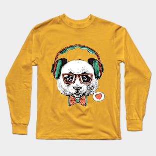 MY DOG LISTEN TO MUSIC Long Sleeve T-Shirt